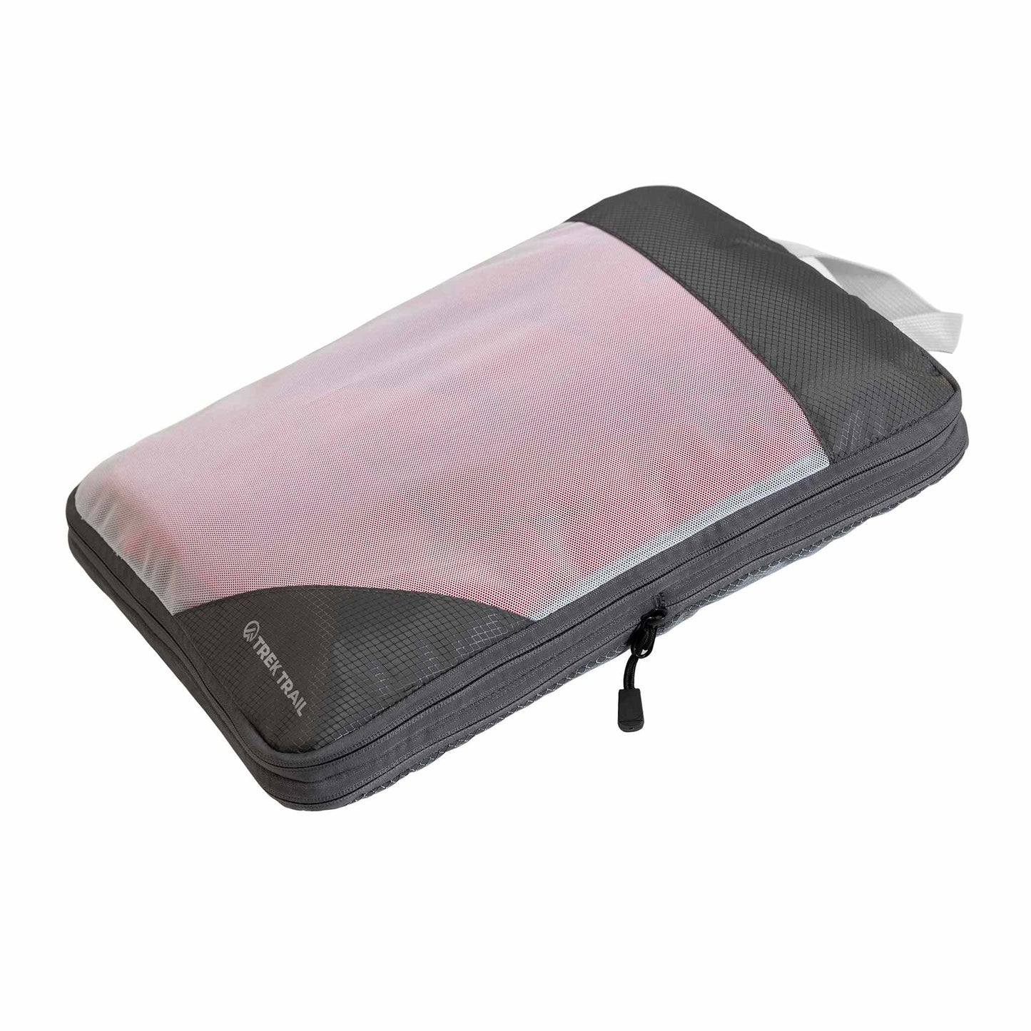 Large pakpose for clothing organization, mesh design, water-resistant, compact and durable.