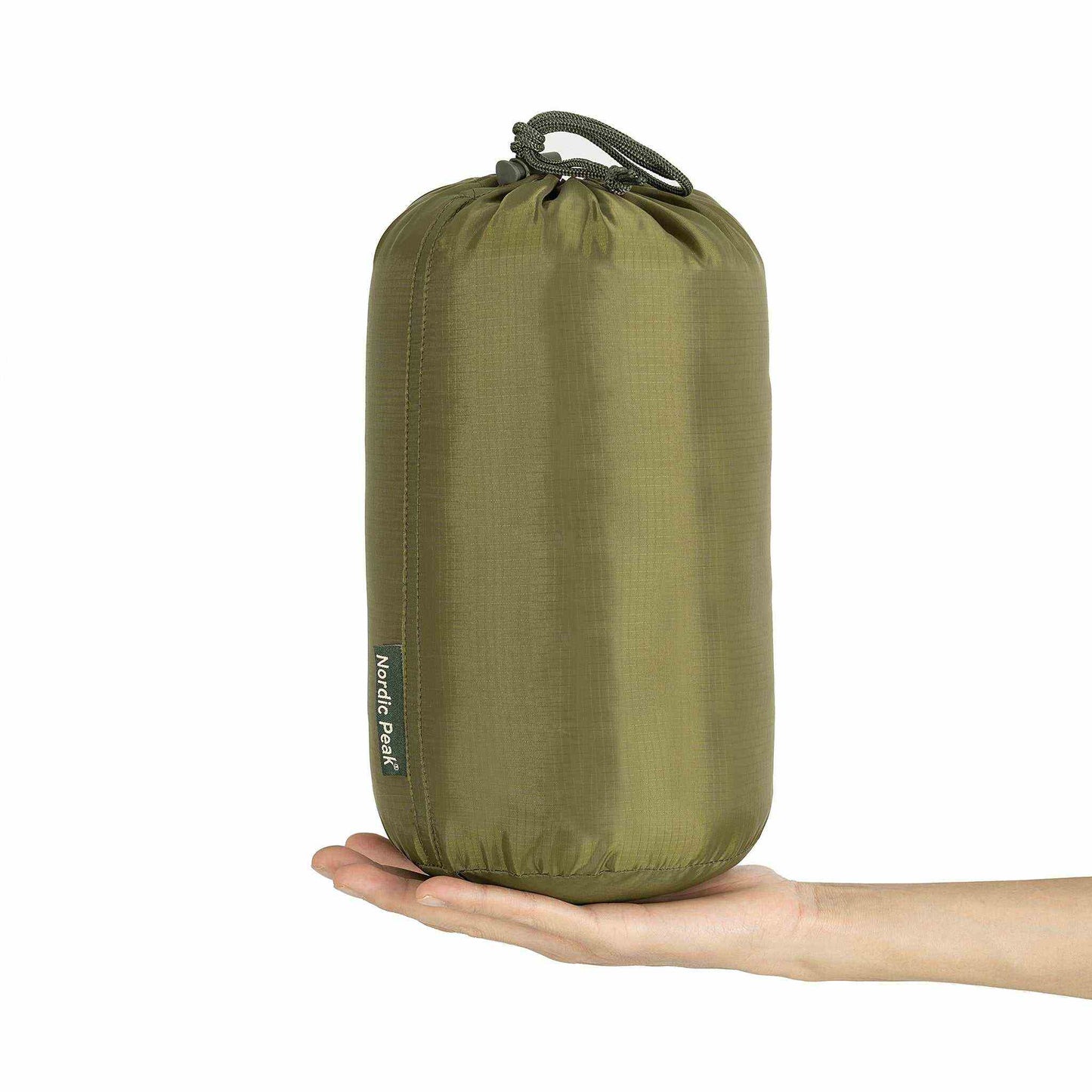 Smart lille hovedpude til transport og camping, 44 x 27 x 10 cm.