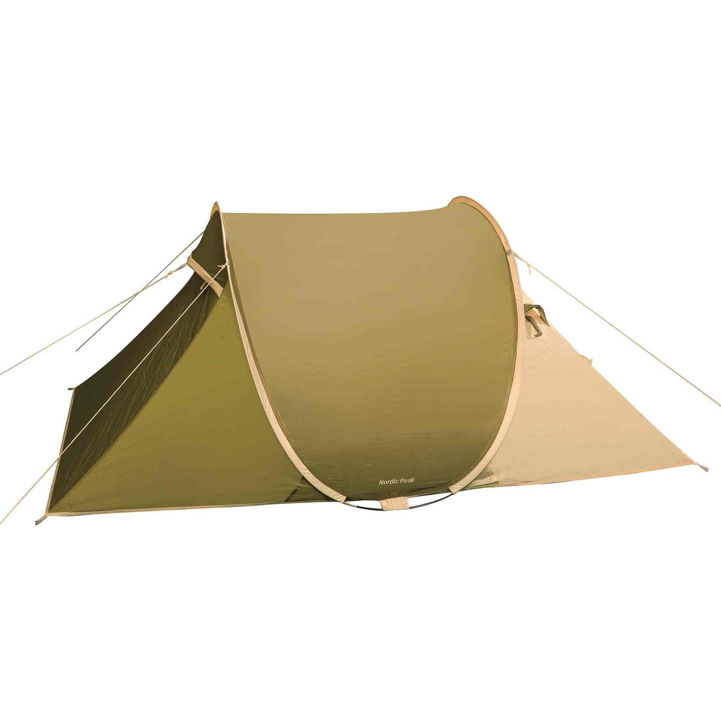 Pop up telt for 2 personer, 100% vandtæt med myggenet og nem opsætning.