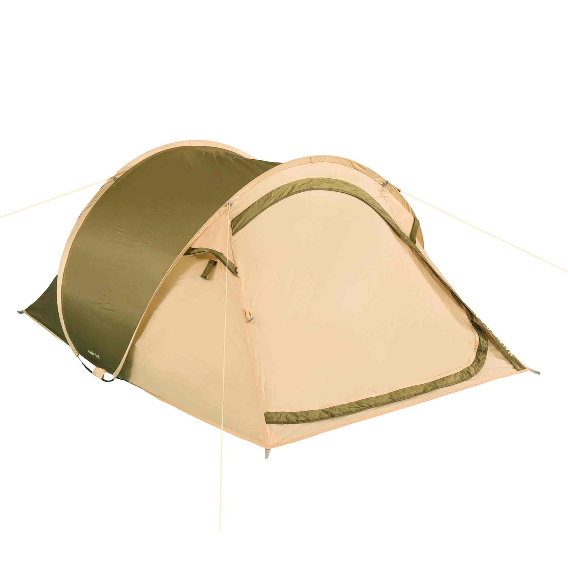 Pop up telt for 2 personer med nem opsætning og vandtætte egenskaber.