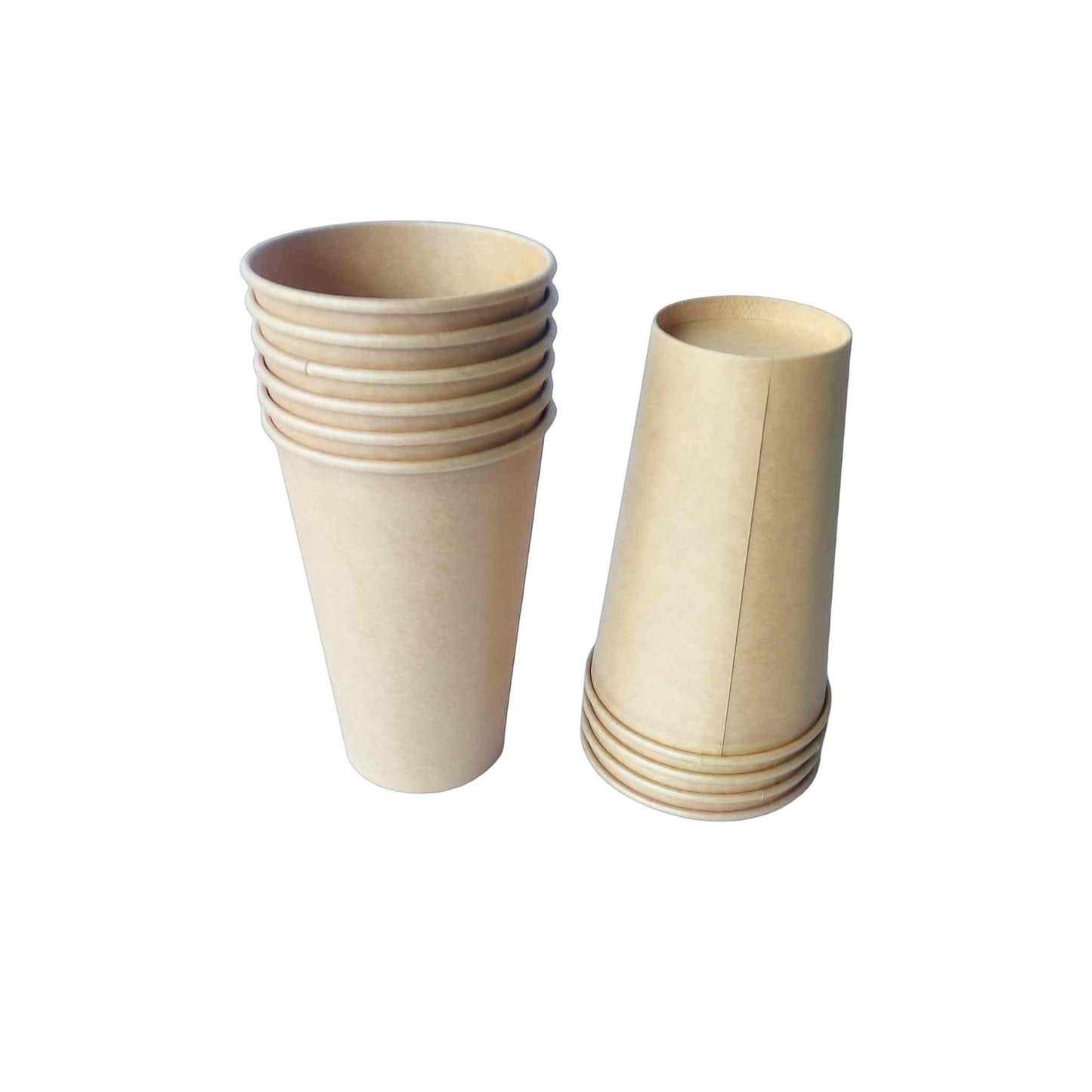 Eco-friendly 300 ml paper cups, set of 10, suitable for hot and cold drinks, perfect for parties and festivals.