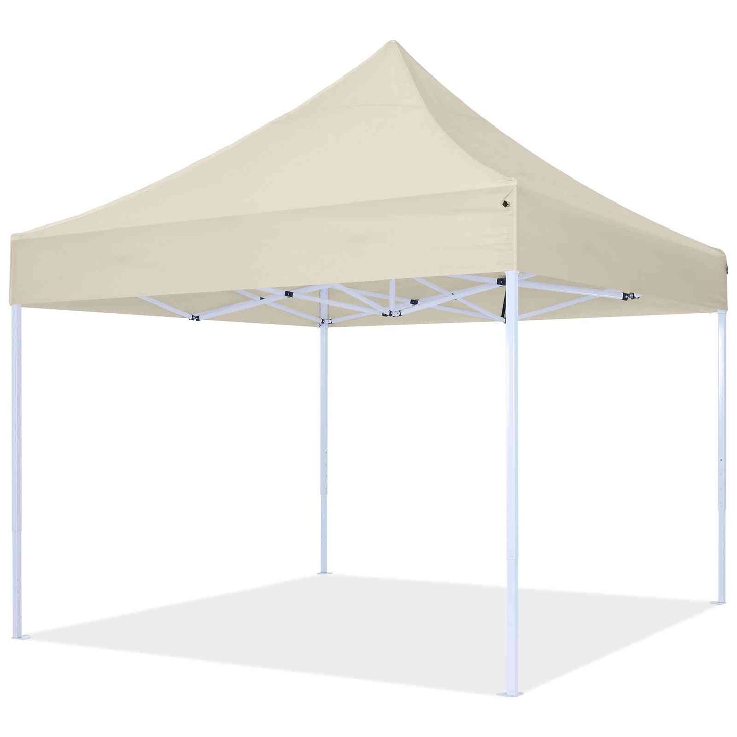 Easy up pavilion 3x3 meter, waterproof, UV-protected, with sturdy steel frame.