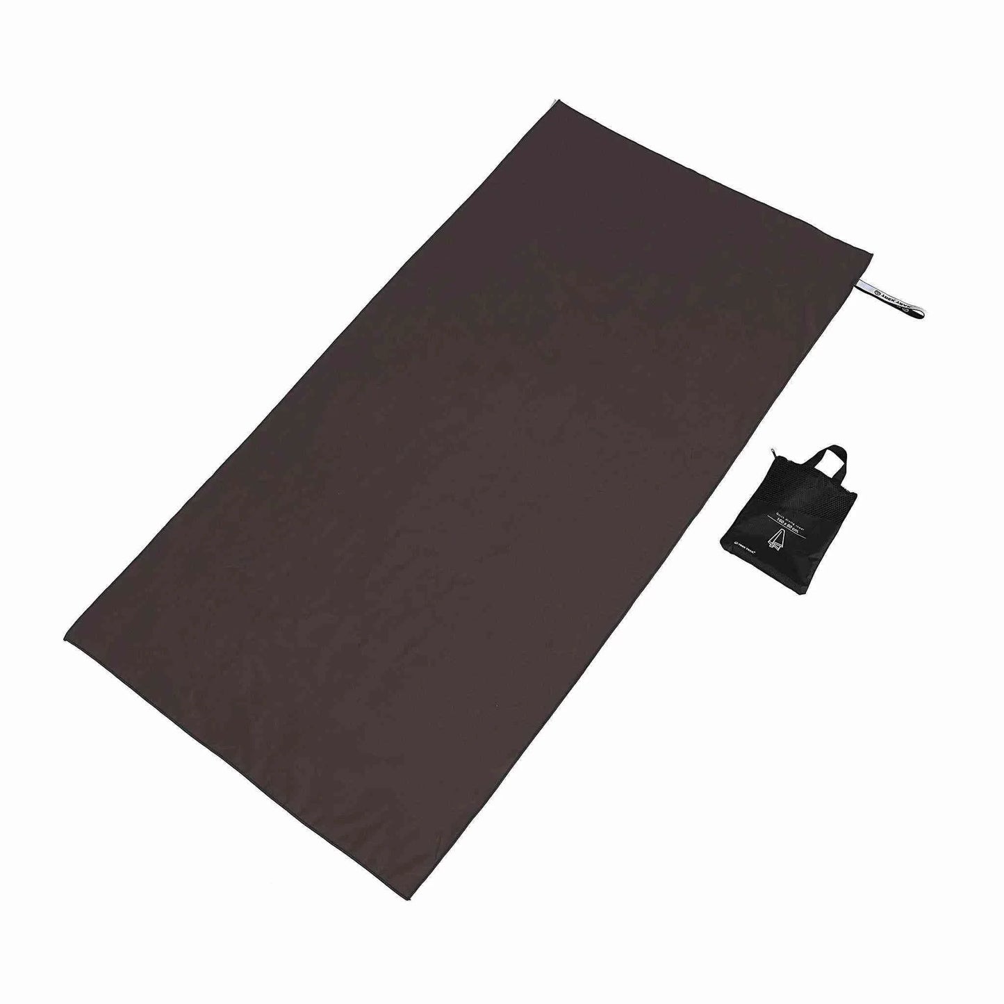 Fast-drying microfiber towel 160 x 80 cm, lightweight and compact for travel and sports.