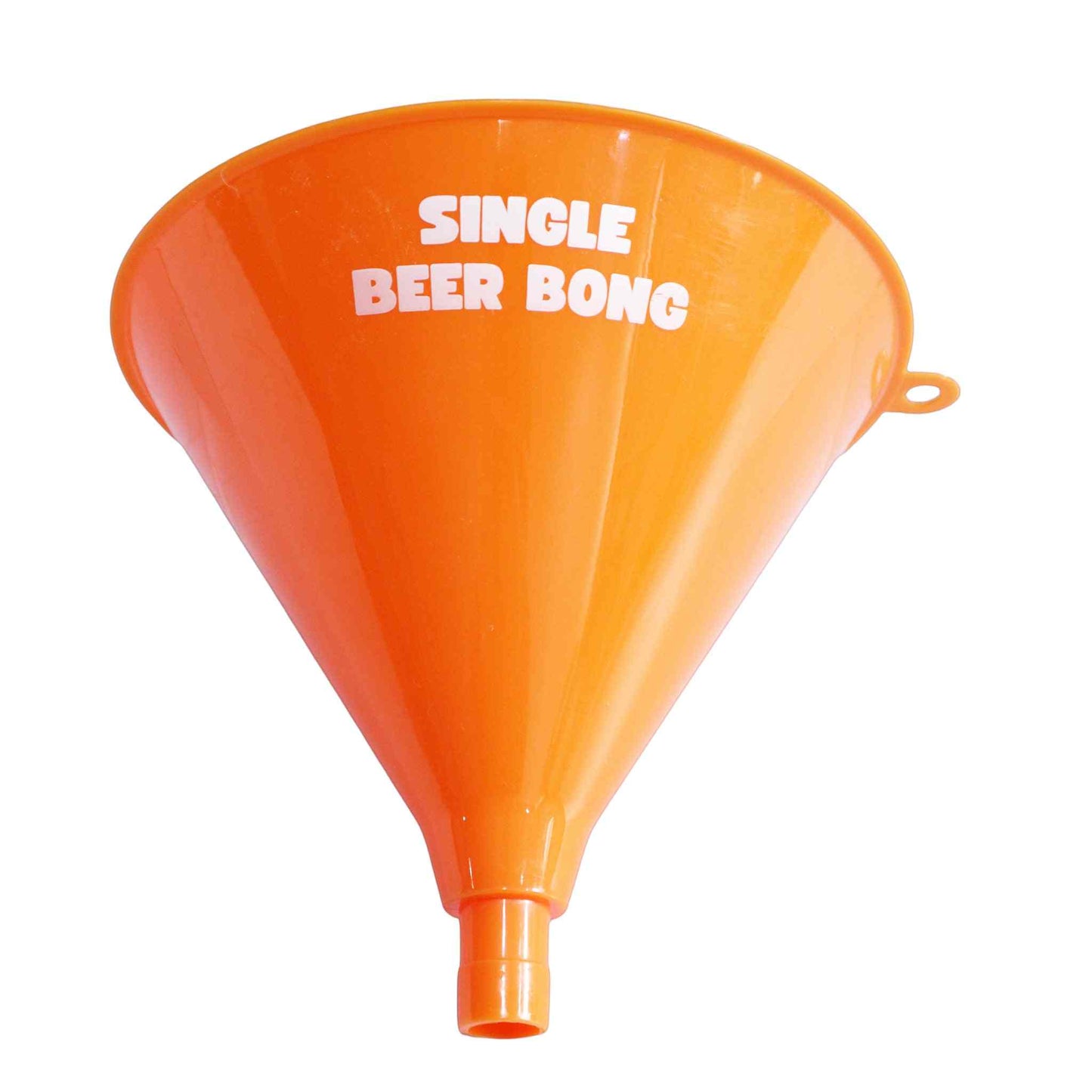 Deluxe ølbong tragt med robust design og knækfri slange.