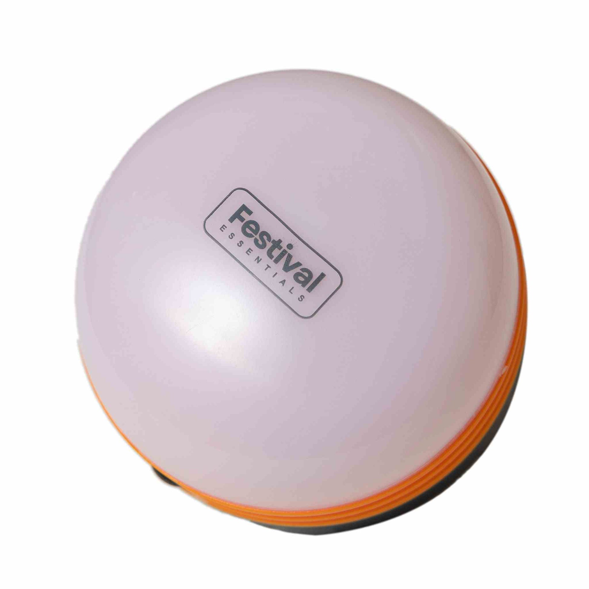 Lampe for festivals with 40 lumen brightness, dimmable light, and batteries included.