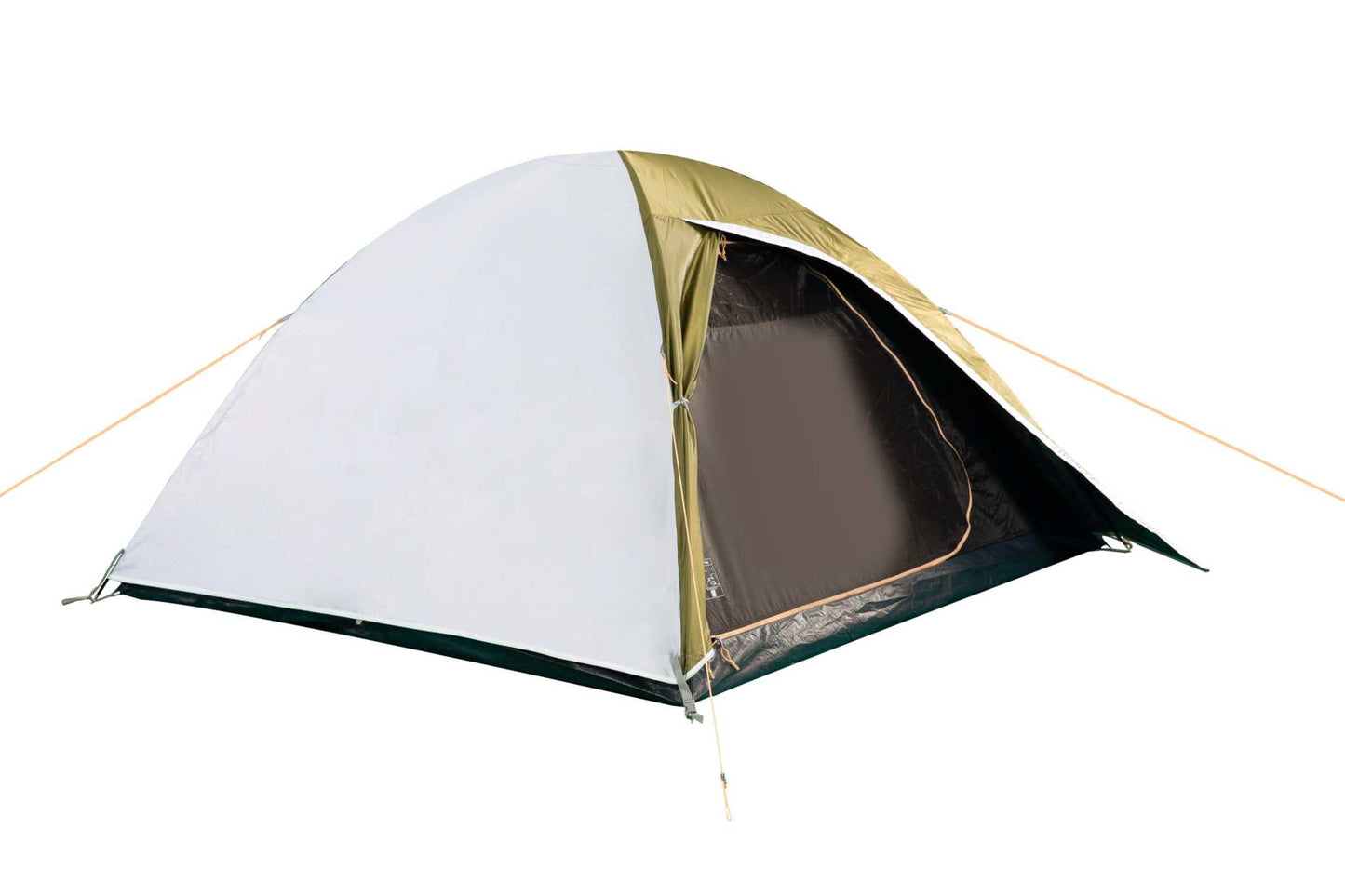 3-person blackout tent with durable materials and SBS zippers.