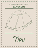 Blackout telt (2 personer)
